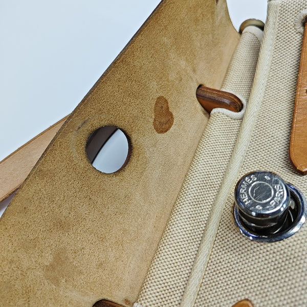 Herbag 31 Coated Canvas White