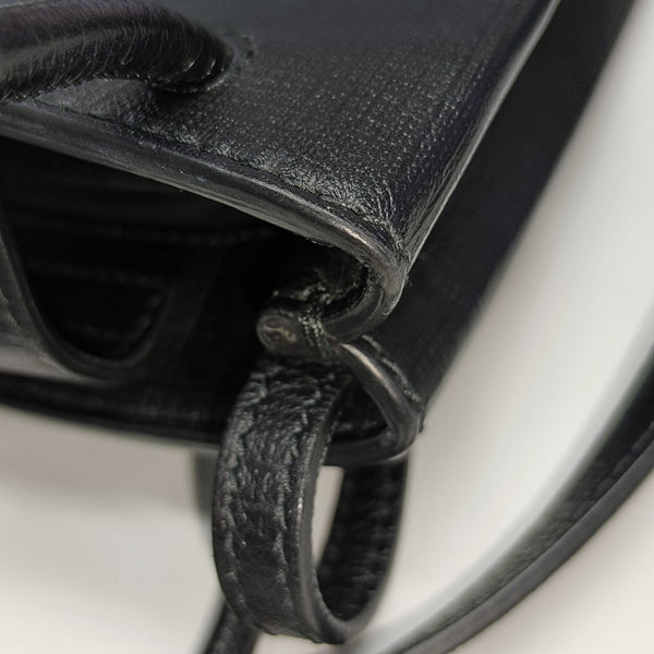 Shopping Bag Calfskin Black