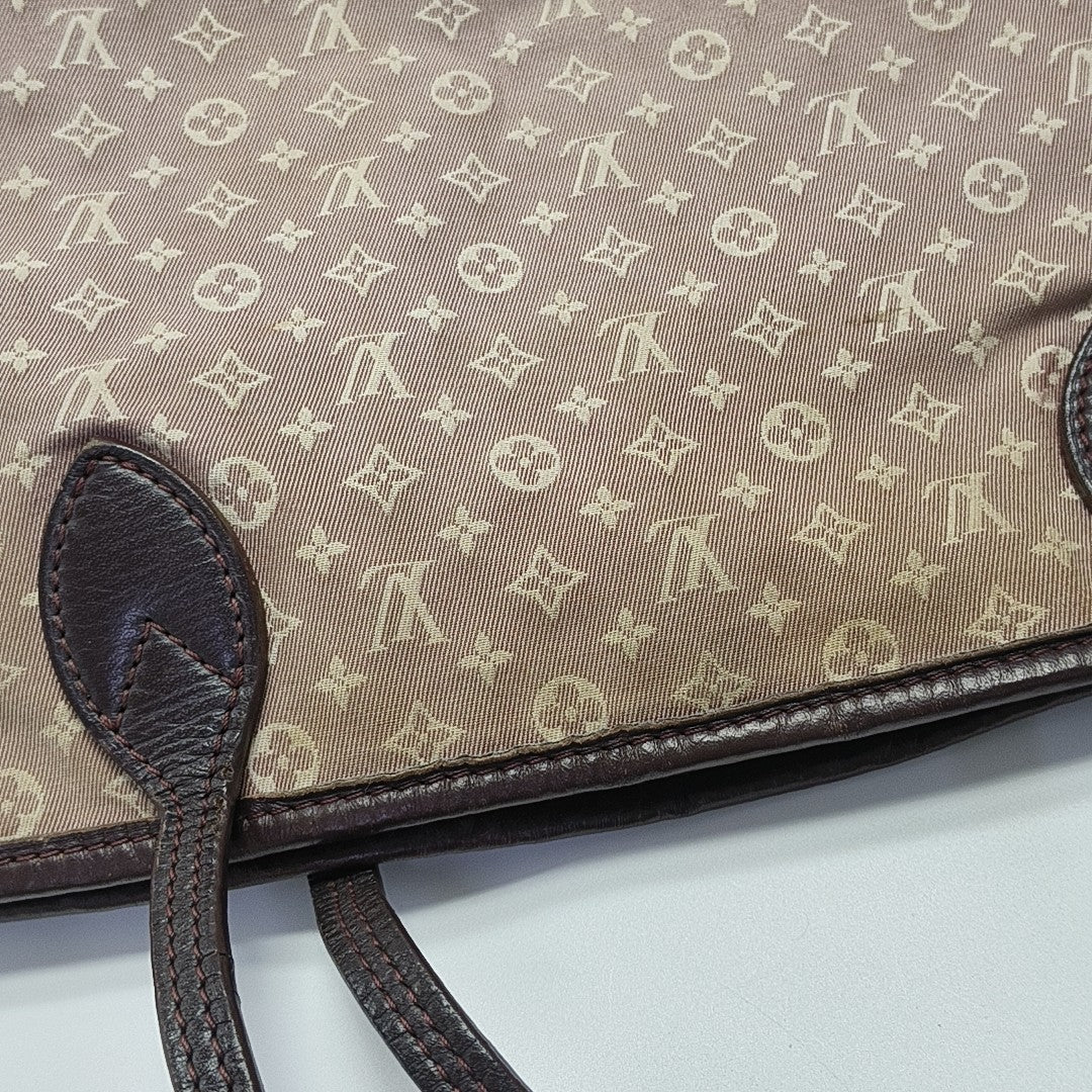 NEVERFULL MM Monogram Canvas Beige