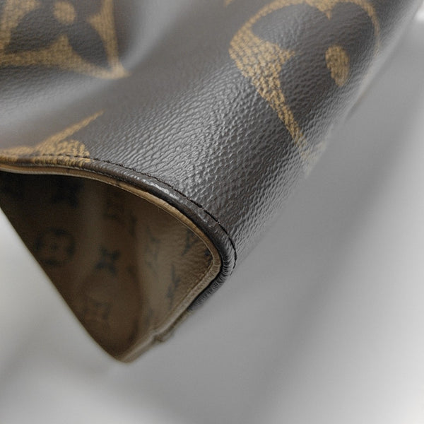 ONTHEGO GM Monogram Coated Canvas Brown