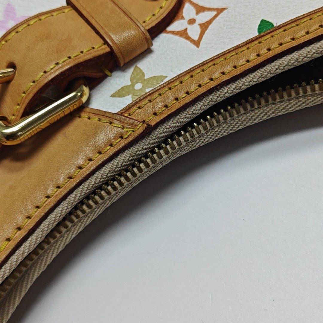 LV × TM GRETA Monogram Coated Canvas White
