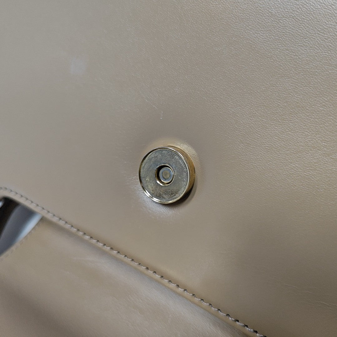 Calfskin Tote Bag Beige