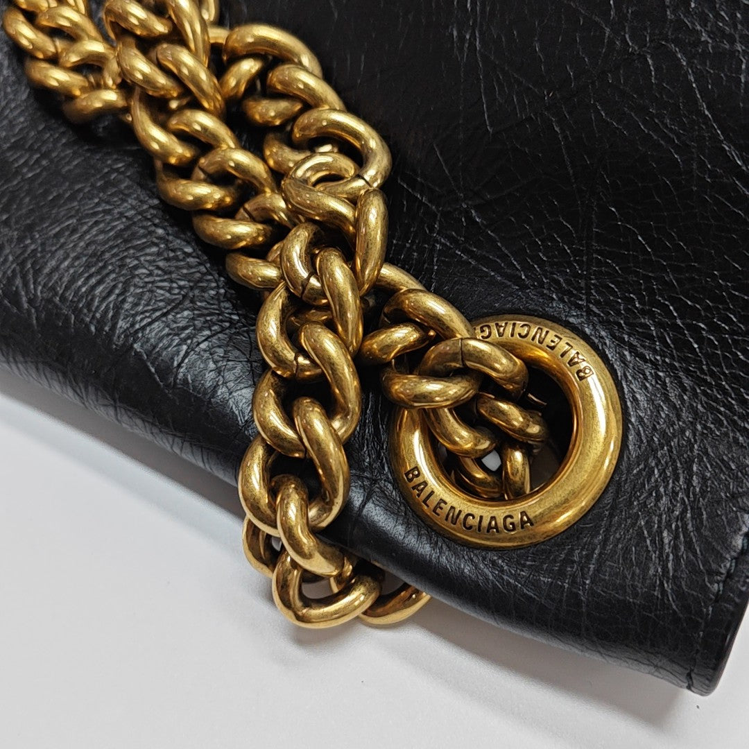 Crush Large Calfskin Black