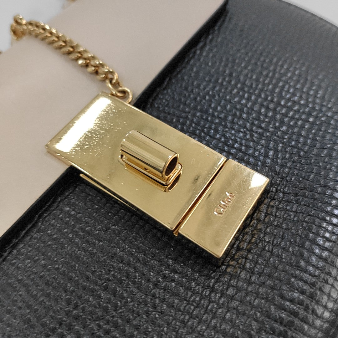Drew Mini Calfskin Black