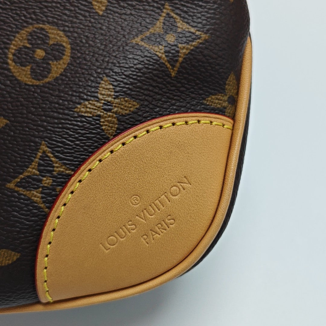 BOULOGNE Monogram Coated Canvas Brown