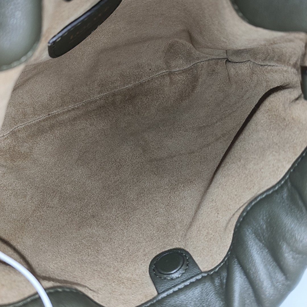Lambskin Crossbody Bag Green
