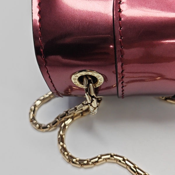 SERPENTI FOREVER Patent Leather Red