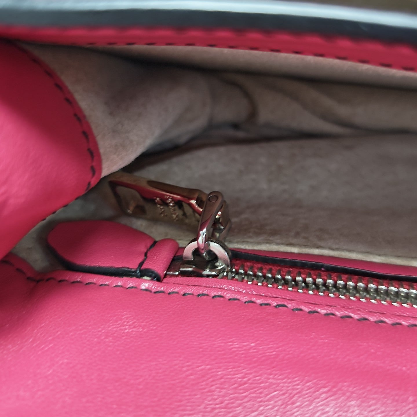 Patent Leather Shoulder Bag Orange
