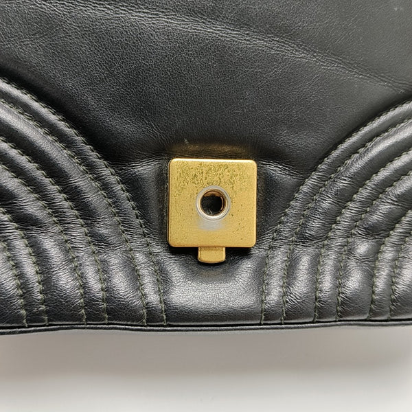 GG Marmont Mini Quilted Calfskin Black