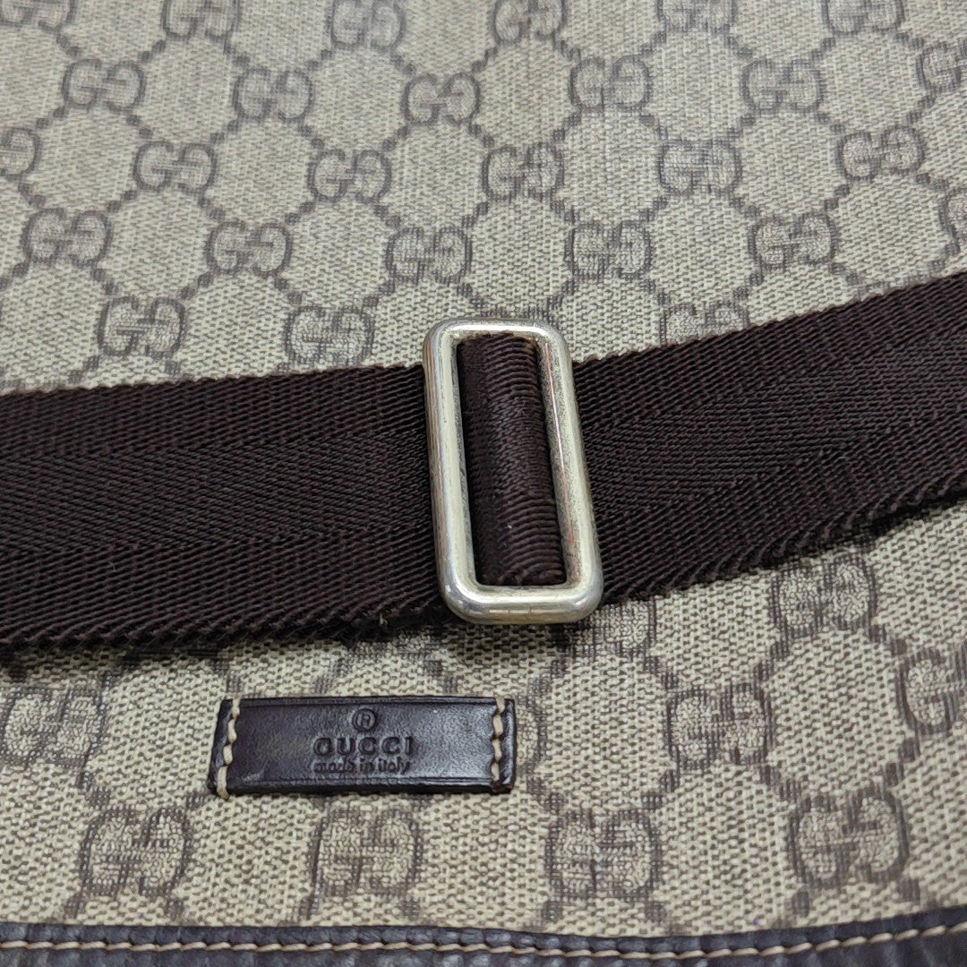 GG Imprime Monogram Coated Canvas Black