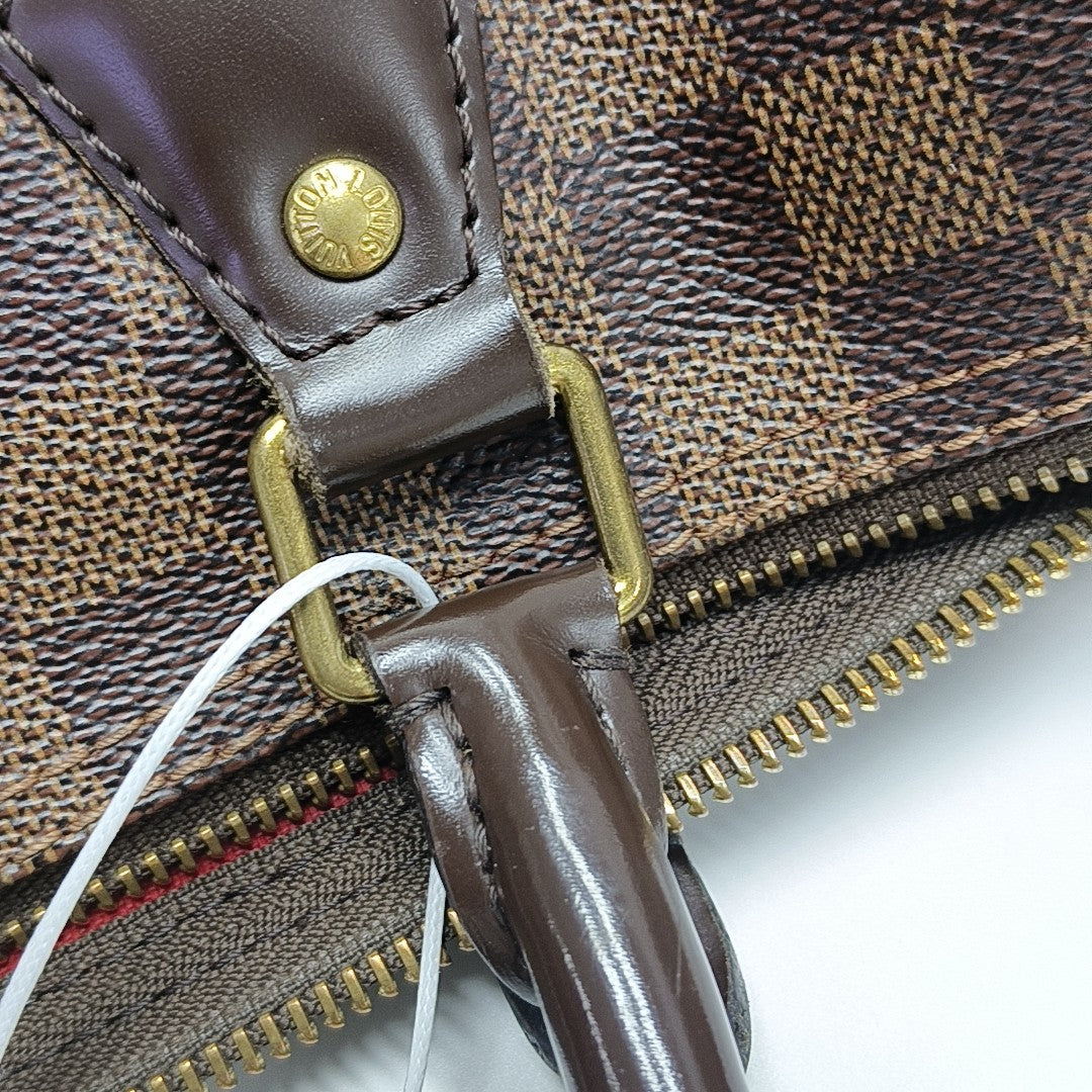 SPEEDY 30 Damier Ebene Coated Canvas Brown