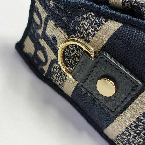 Diorcamp Small Oblique Canvas Blue