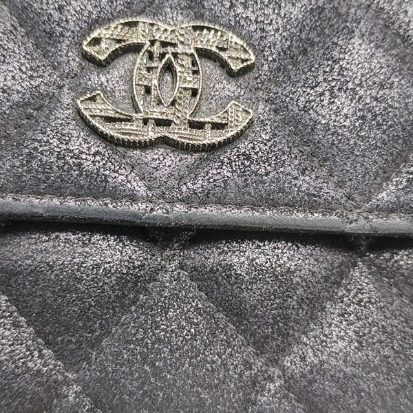 Quilted Lambskin Wallet Black