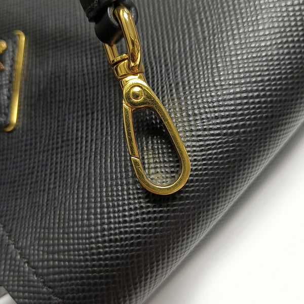 Panier Small Saffiano Calfskin Black