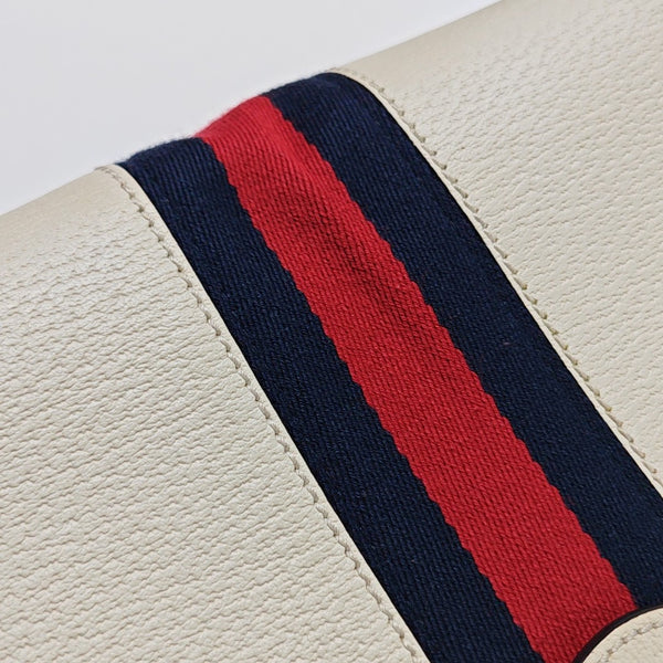 Ophidia Small Calfskin White