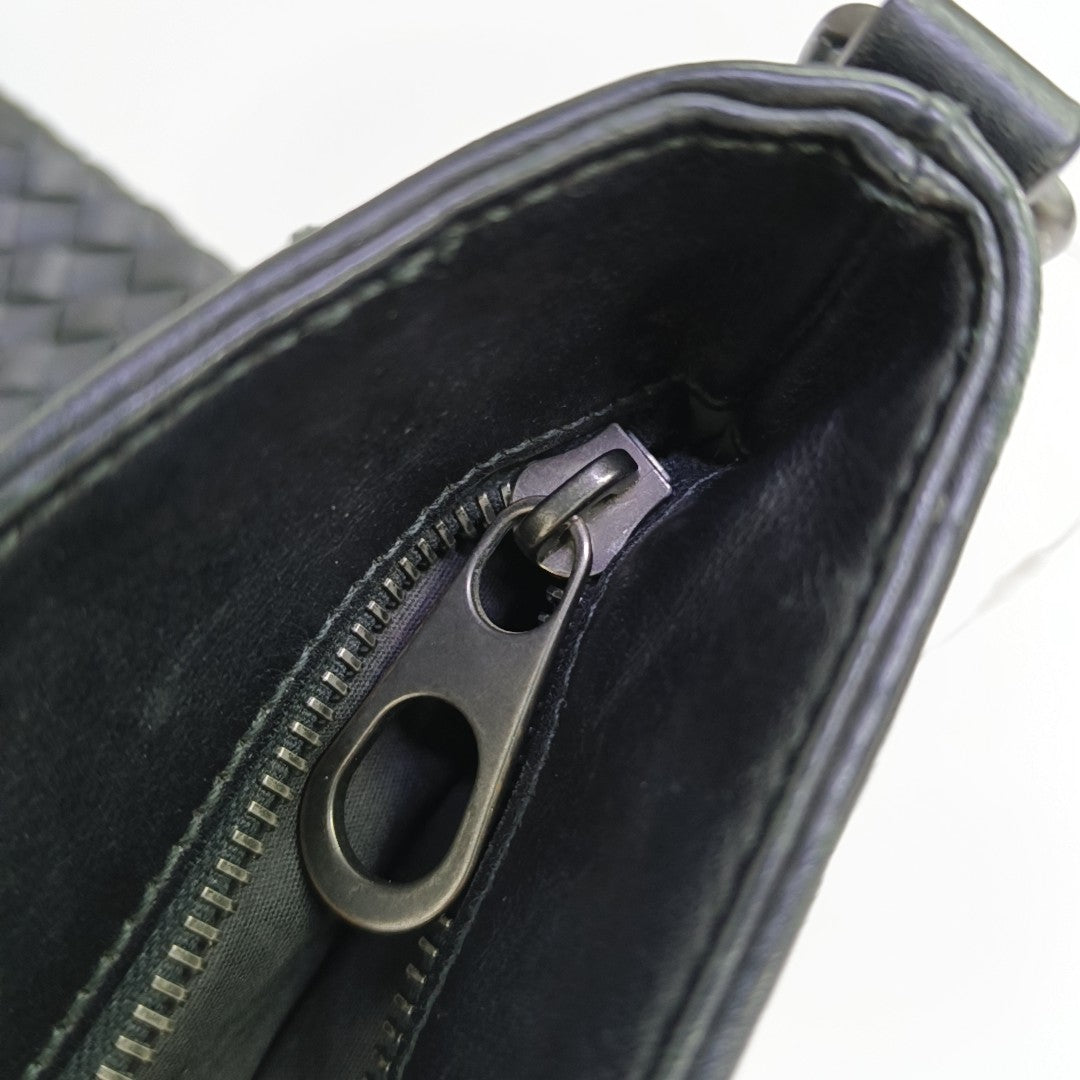 Calfskin Shoulder Bag Black
