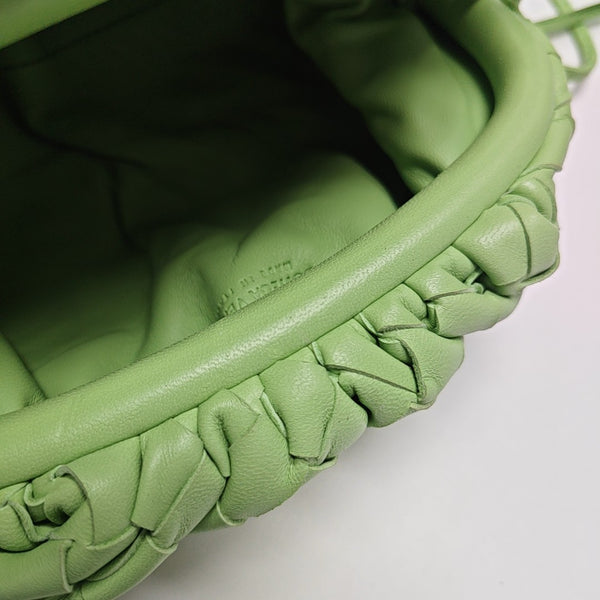 The Pouch Mini Lambskin Green