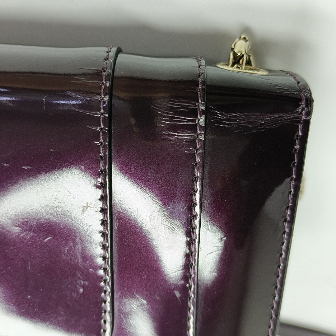 SERPENTI FOREVER Small Calfskin Purple