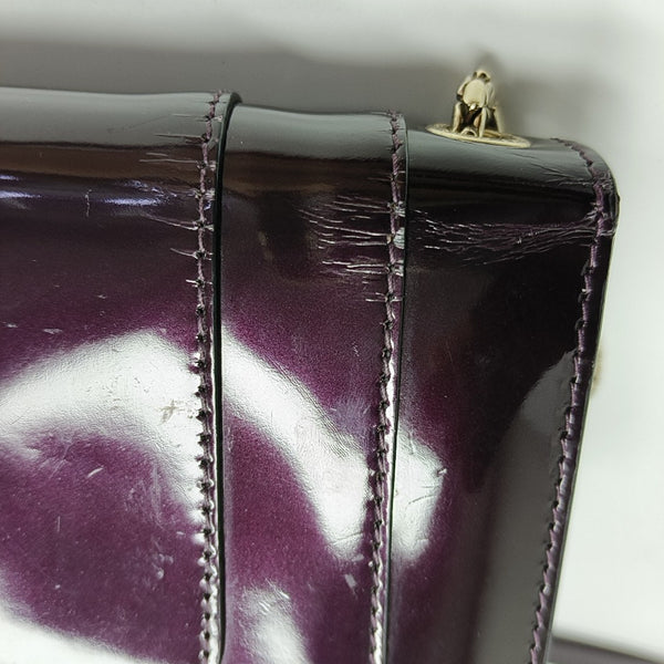 SERPENTI FOREVER Small Calfskin Purple