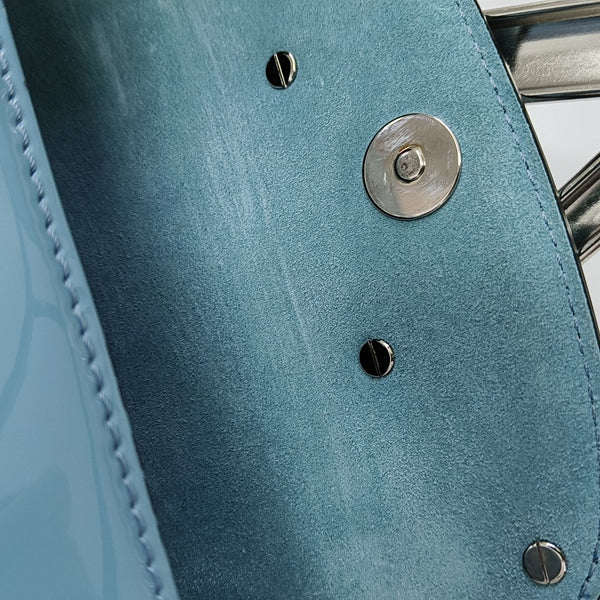 Supervee Patent Leather Blue