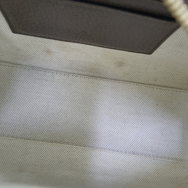 Ophidia Mini Monogram Coated Canvas Beige