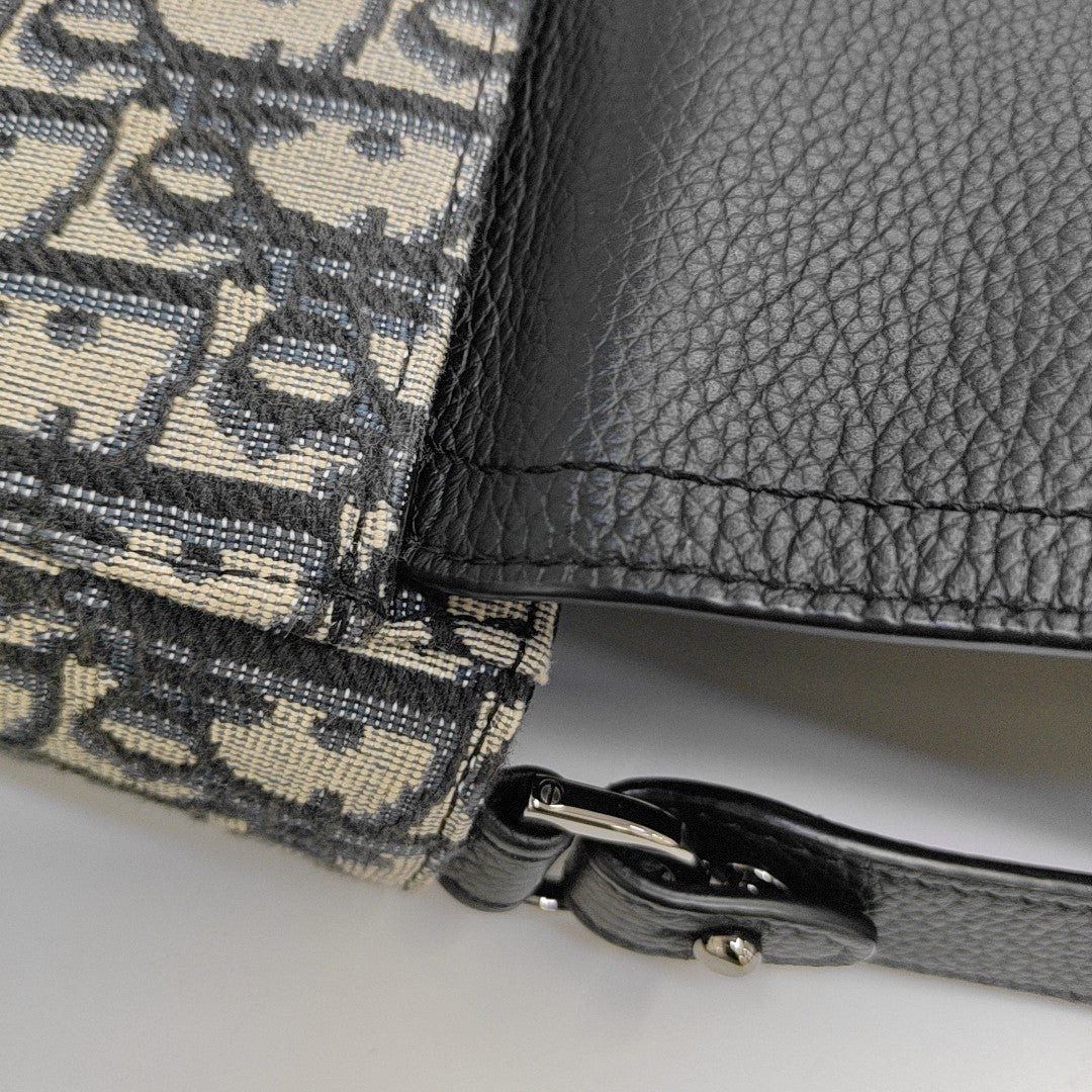 Saddle Mini Oblique Canvas Beige