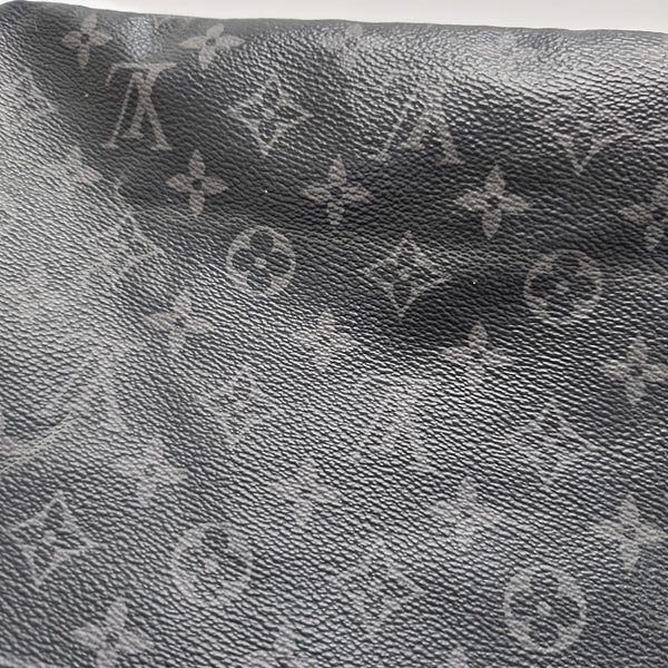 Monogram Coated Canvas Bucket Bag Black