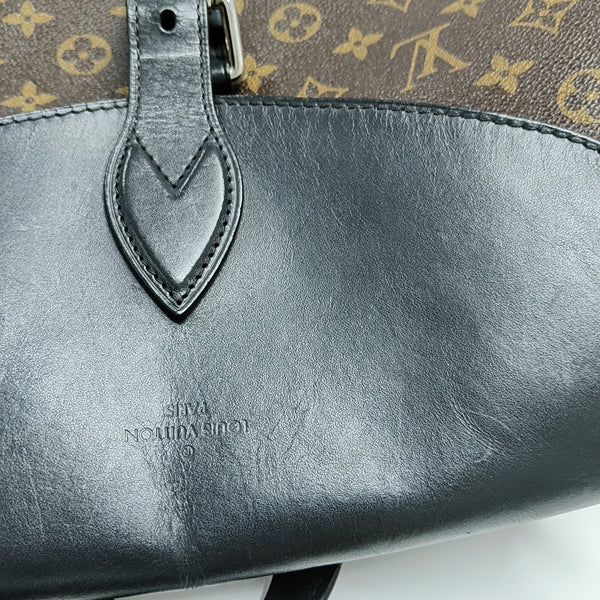 PALK Monogram Coated Canvas Brown