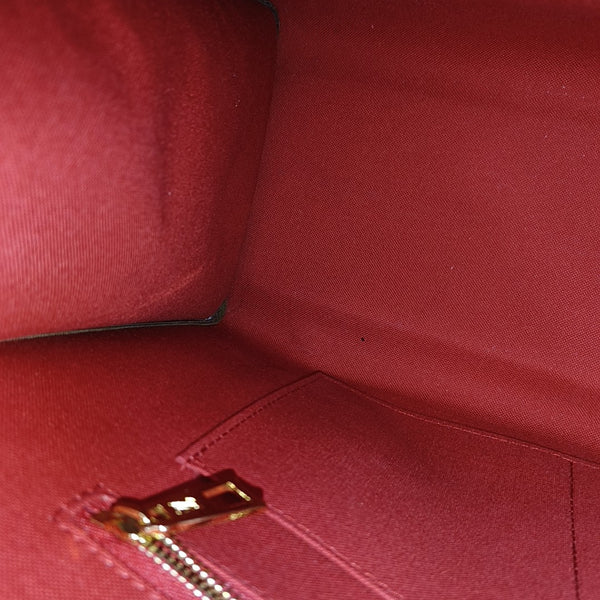 ONTHEGO MM Monogram Coated Canvas Brown