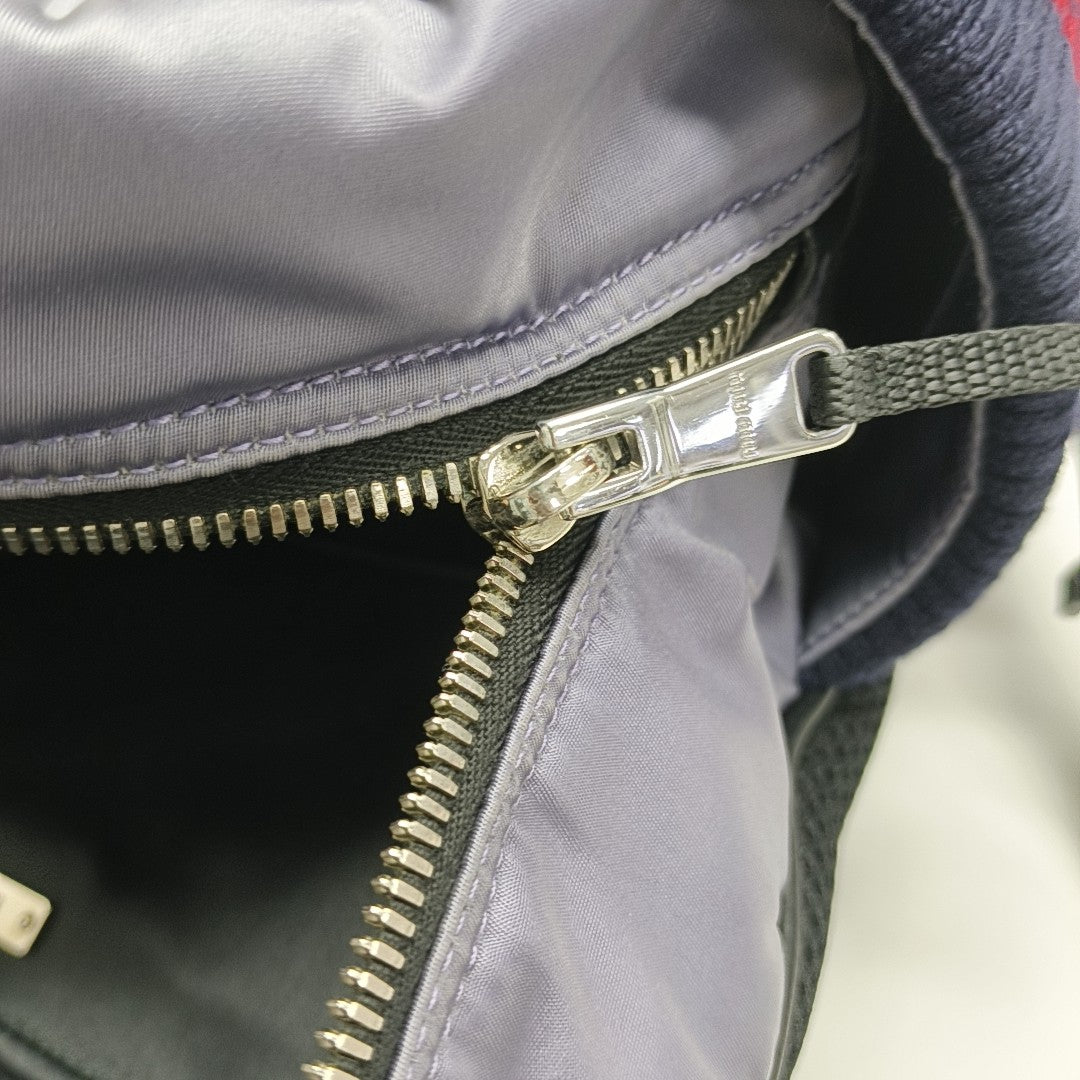 Nylon Backpack Blue