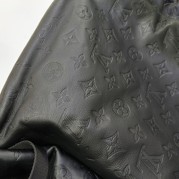 Monogram Calfskin Backpack Black
