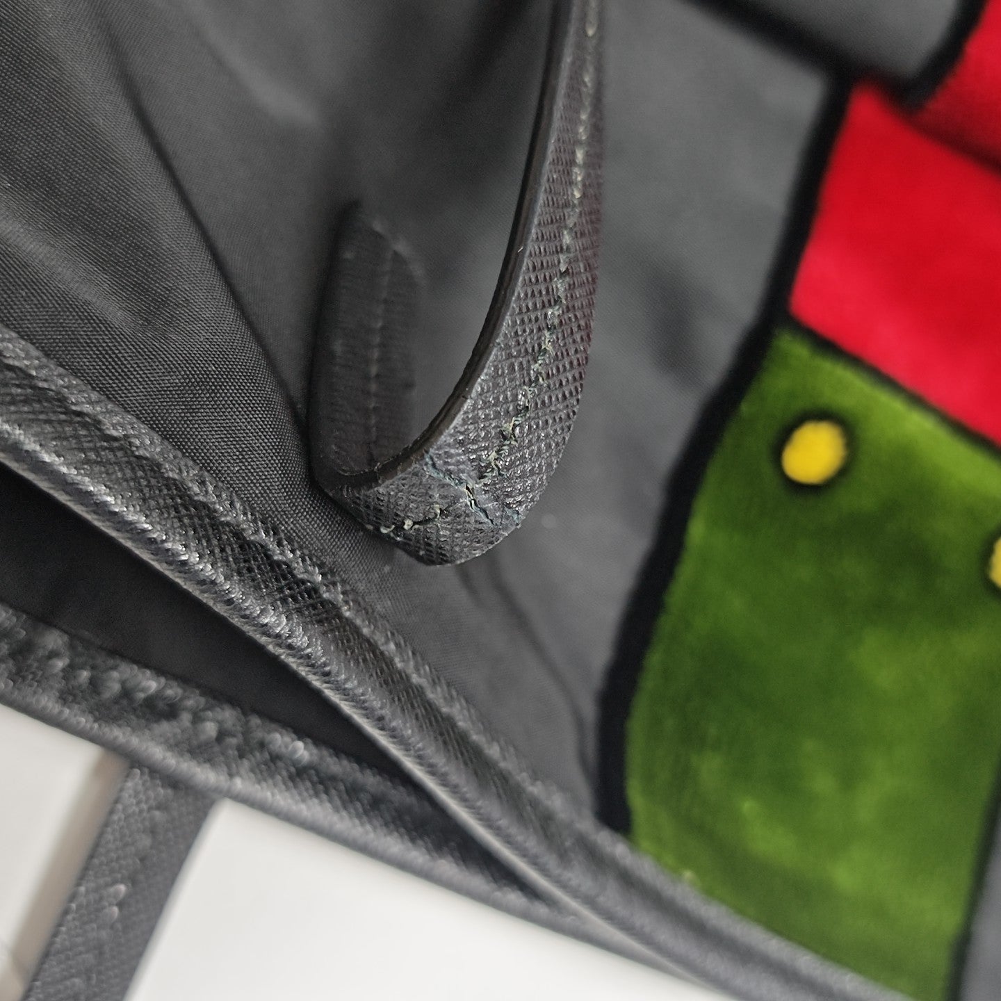 Nylon Tote Bag Black