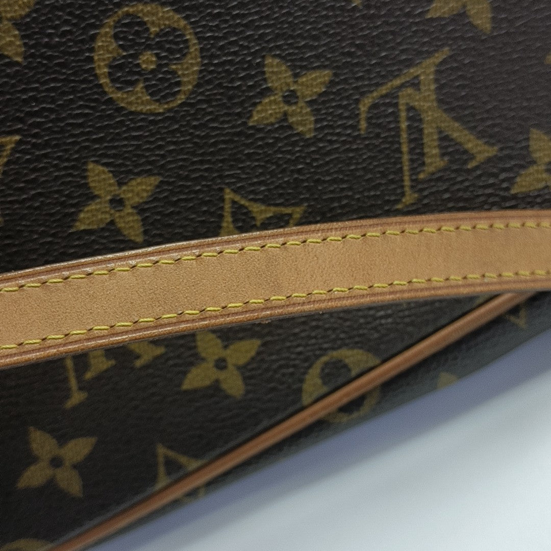 PALERMO PM Monogram Coated Canvas Brown