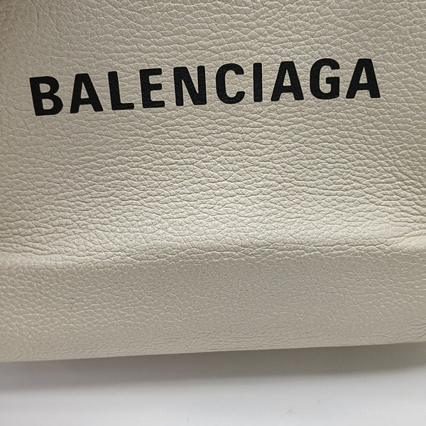 Shopping Bag Super Mini Calfskin White