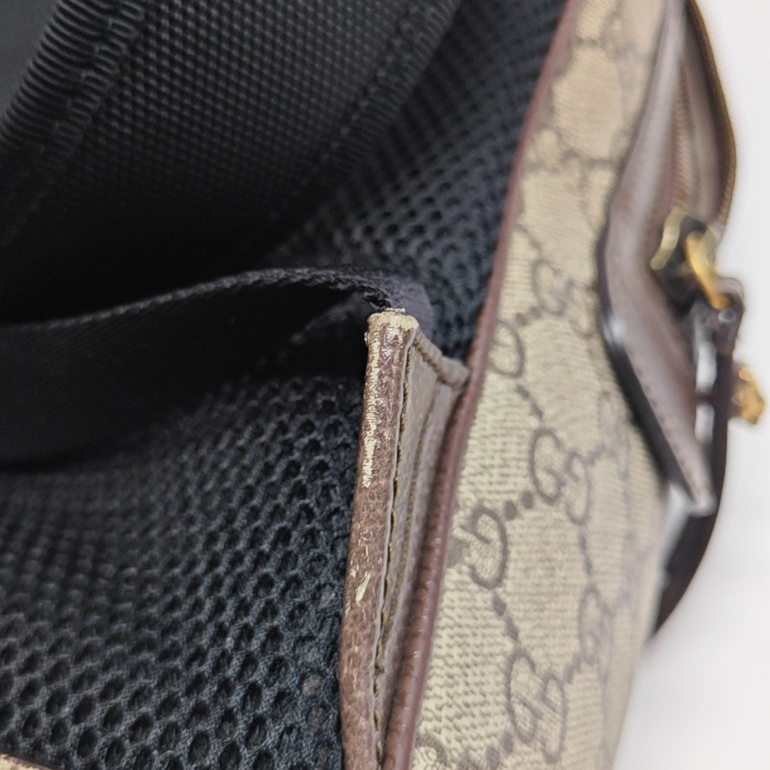 Animalier Monogram Coated Canvas Beige