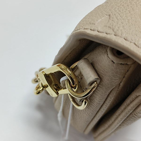 MÉTIS EAST WEST Monogram Calfskin Beige
