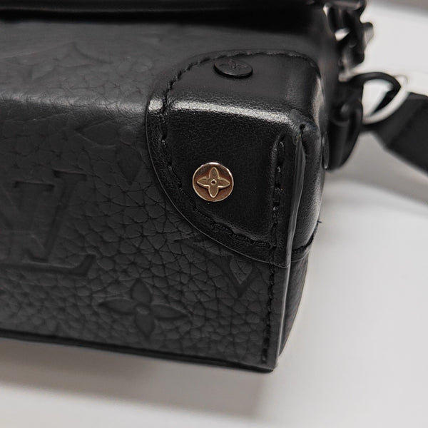 SOFT TRUNK Mini Monogram Calfskin Black