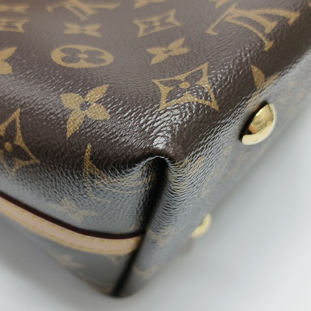 CARRYALL PM Monogram Coated Canvas Brown