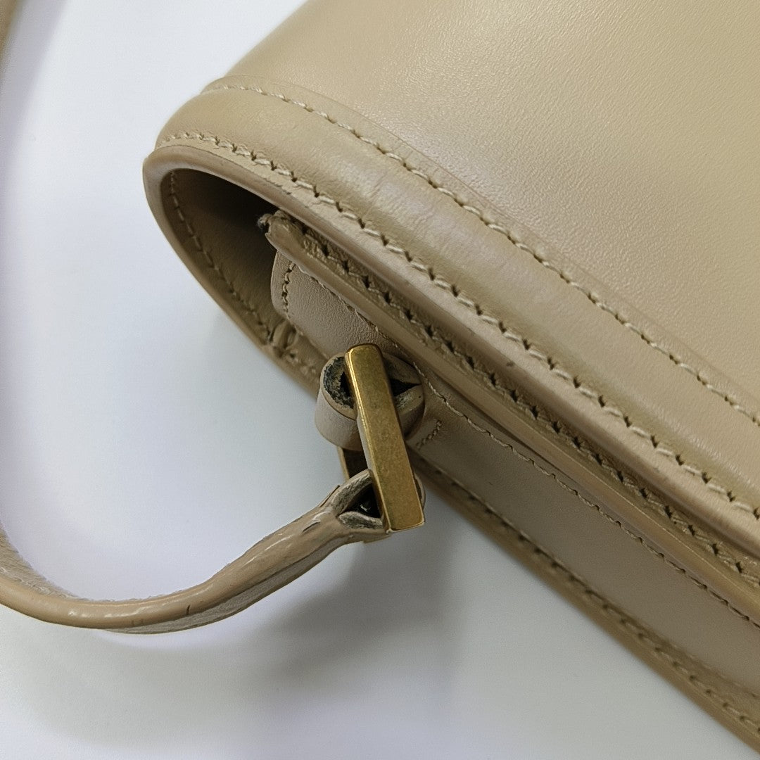 SOLFERINO Small Calfskin Beige