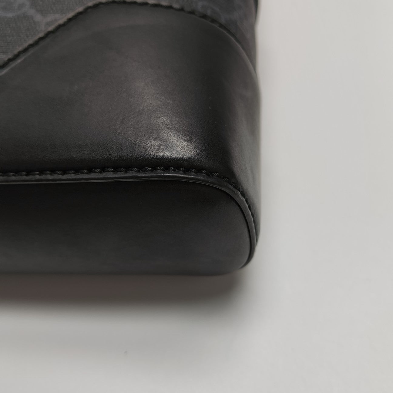 GG Imprime Monogram Coated Canvas Black