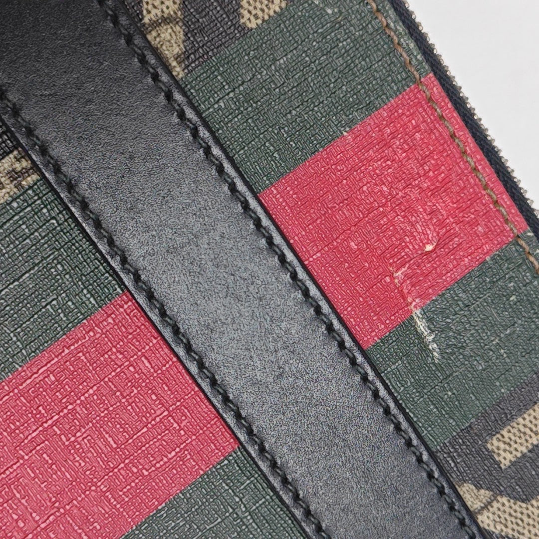 GG Supreme Monogram Coated Canvas Multicolor