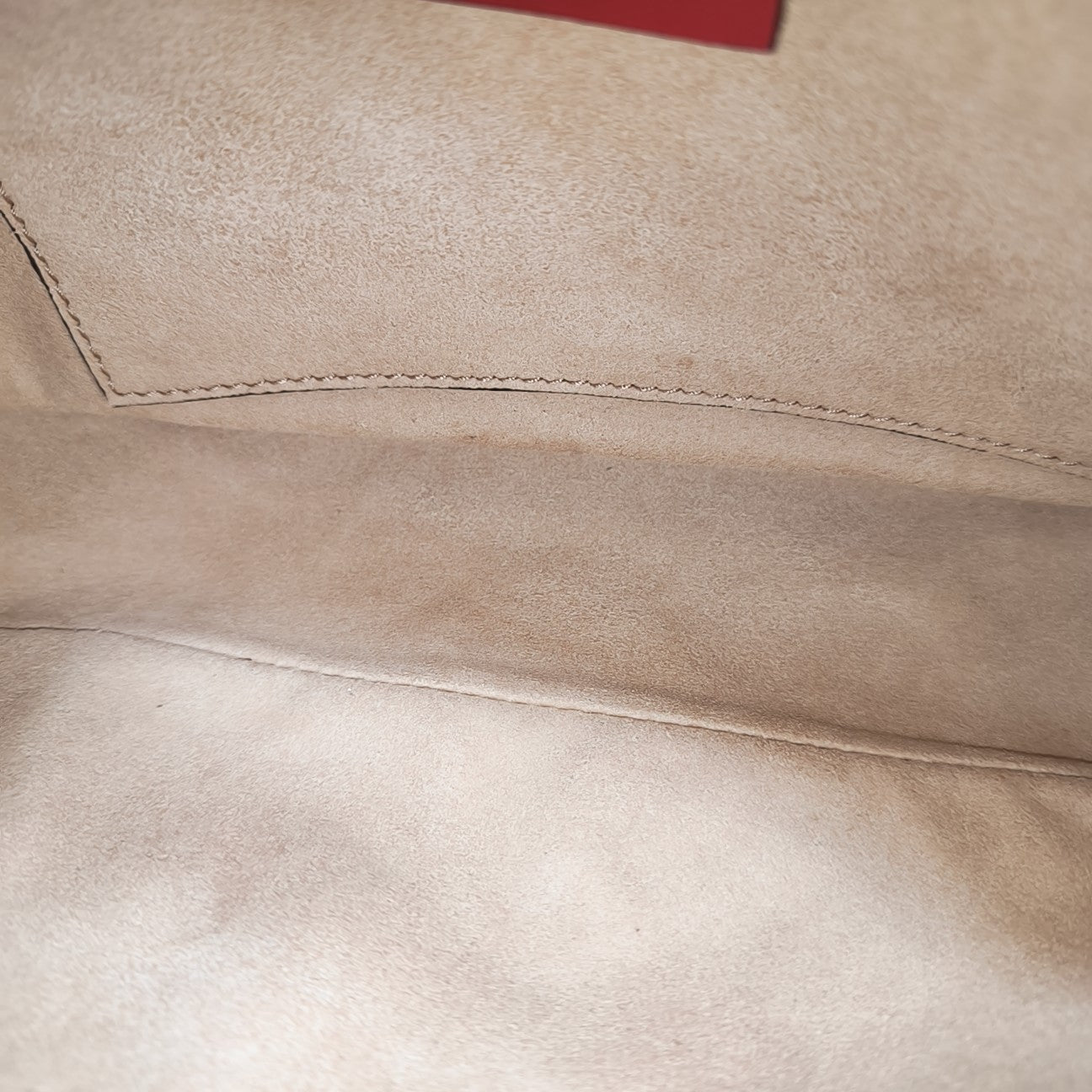 GG Marmont Small Quilted Calfskin Red