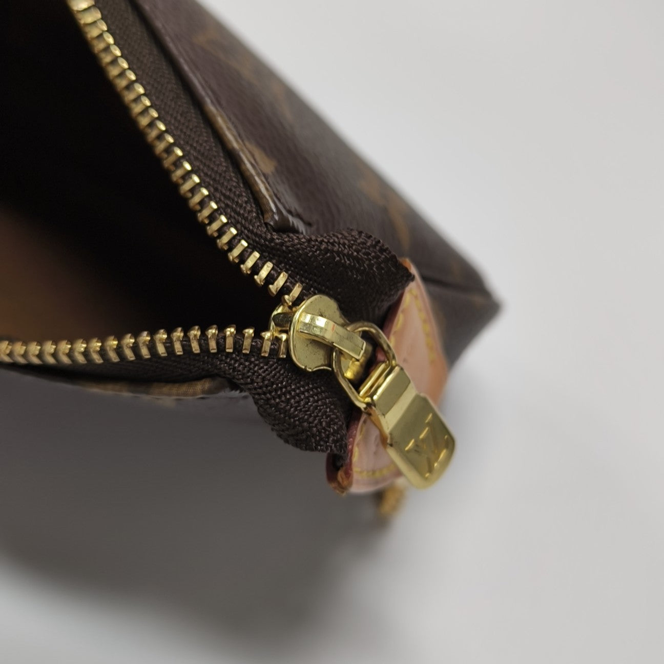 ACCESSOIRES Mini Monogram Coated Canvas Brown