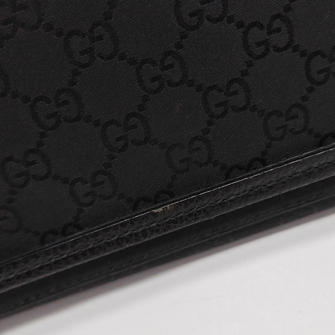 Monogram Canvas Tote Bag Black