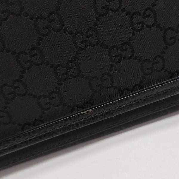 Monogram Canvas Tote Bag Black