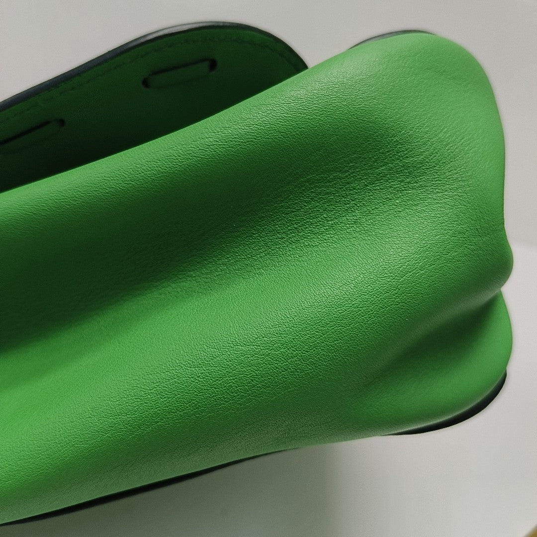 Calfskin Shoulder Bag Green