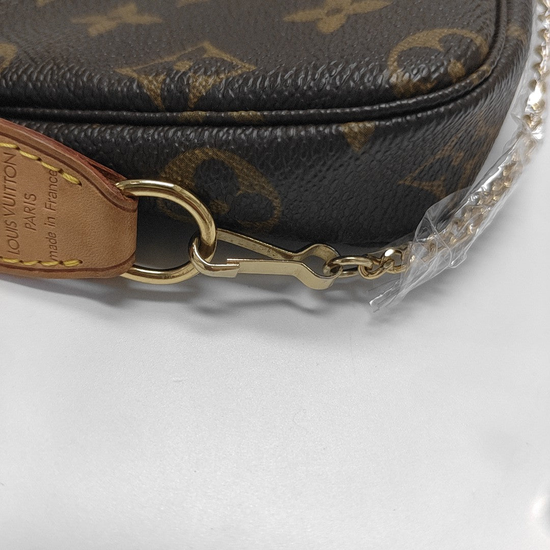 ACCESSOIRES Mini Monogram Coated Canvas Brown