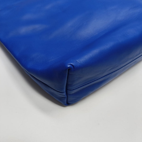 Paper Small Calfskin Blue