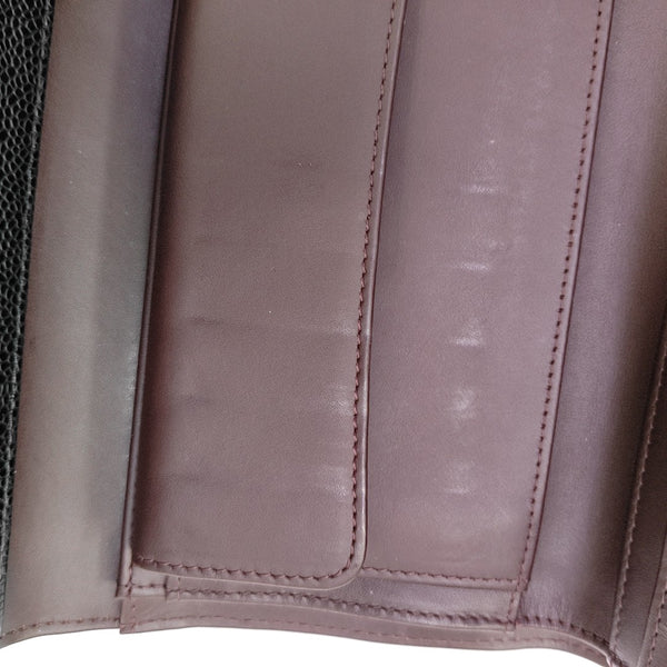 CLASSIC FLAP Mini Quilted Grained Calfskin Black