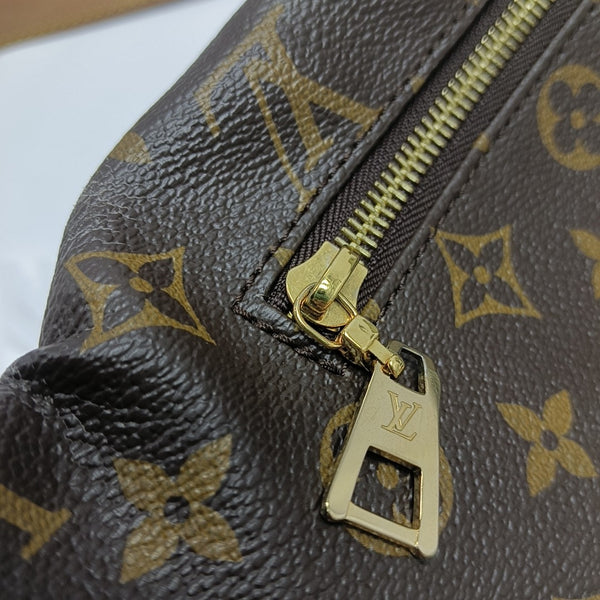 BUMBAG Monogram Coated Canvas Brown